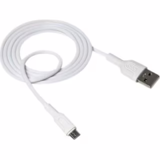 Дата кабель USB 2.0 AM to Micro 5P 1.0m NB212 2.1A White XO (XO-NB212m-WH)