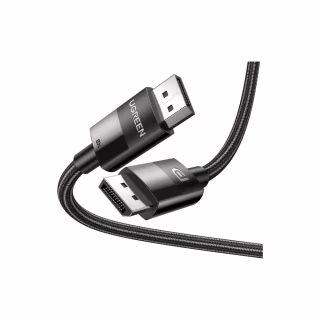 Кабель мультимедийный DisplayPort M to DisplayPort M 2.0m V1.4 Ugreen (80392)