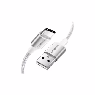 Дата кабель USB 2.0 AM to USB-C 3.0m 3.0A 18W US288 White Ugreen (60409)