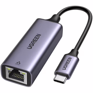 Перехідник USB-C to RJ45 Ethernet 1000Mbps CM199 Ugreen (50737)