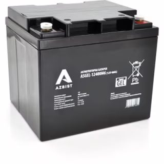 Батарея к ИБП AZBIST 12V 40 Ah Super GEL (ASGEL-12400M6)