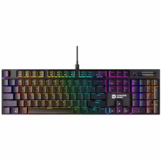 Клавіатура Canyon Cometstrike GK-55 RGB USB UA Black (CND-SKB55-US)