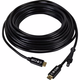 Кабель мультимедийный HDMI M to HDMI M 15.0m active optic 8K Cypress (CBL-FH510-015)