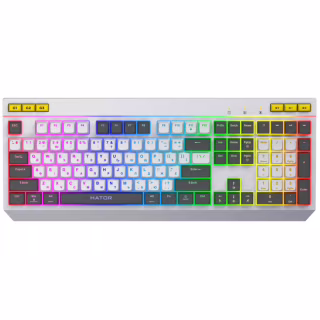 Клавіатура Hator Icefall USB White (HTK405UA)