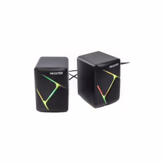Акустическая система Maxxter CSP-U004RGB USB Black (CSP-U004RGB)