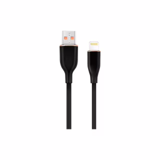Дата кабель USB 2.0 AM to Lightning 1.5m 2.1A Cablexpert (CC-USB2S-AM8PM-1.5M-BK)