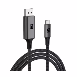 Кабель мультимедійний USB-C to DisplayPort M 2.0m 4K60Hz black Armorstandart (ARM76892)