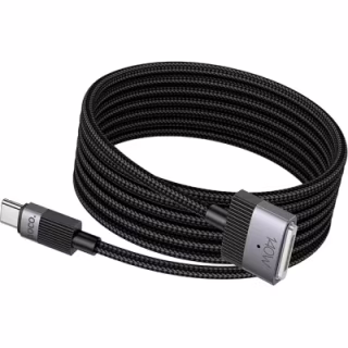 Кабель живлення USB-C to Magsafe 3 1.0m black HOCO (6942007642088)