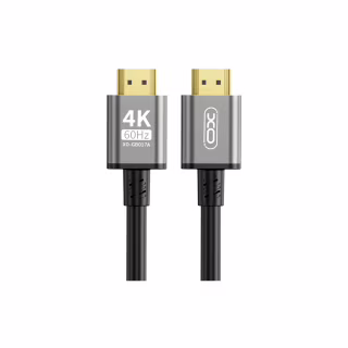 Кабель мультимедийный HDMI M to HDMI M 3.0m V2.0 black XO (GB017A-HDMI.tranish)
