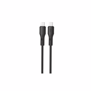 Дата кабель USB-C to USB-C 1.0m XO (NBQ231B-CC.black)