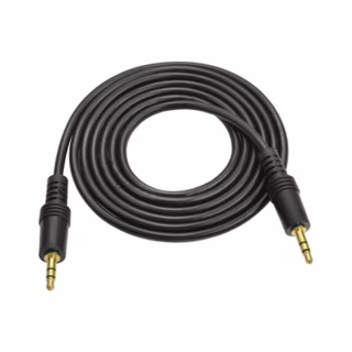 Кабель мультимедійний 3.5mm M to 3.5mm M 3.0m black Voltronic (YT-AUXGJ(M)/(M)-3.0-B)