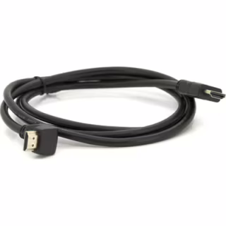 Кабель мультимедійний HDMI M to HDMI M 1.5m V1.4 90° corner black Merlion (YT-HDMI(M)/(M)HS-1.5m-90°)