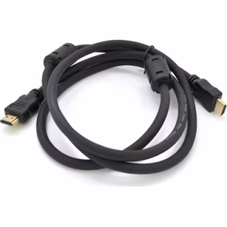 Кабель мультимедийный HDMI M to HDMI M 1.0m V1.4 4K black Ritar (HDMI(M)/(M)V1.4-1m-348P)