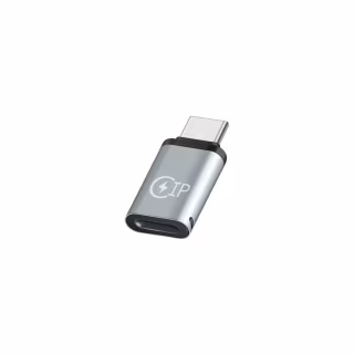 Перехідник Lightning F to USB-C M gray XoKo (XK-AC-027)