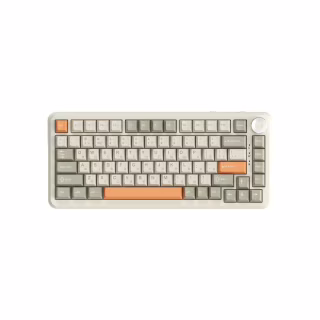 Клавіатура Ajazz AK820 MAX Flying Fish Switch RGB Wireless/Bluetooth/USB Beige (AK820MAX-FF-R)