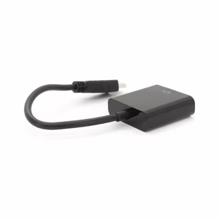 Переходник HDMI M to VGA F 0.1m 4K/2K black Voltronic (YT-C-HDMI(M)/VGA(F)-B)