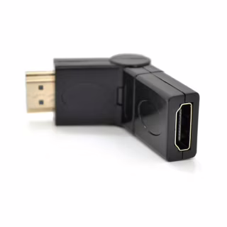 Переходник HDMI M to HDMI F 360° Voltronic (YT-A-HDMI(M)/(F)360°)