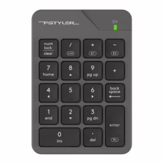 Клавіатура A4Tech FBK21C Wireless/Bluetooth Smoky Grey (4711421995108)