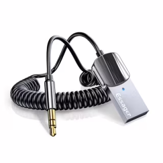 Bluetooth-адаптер Essager Adapter Car Wireless Receiver USB to 3.5mm Car Kit Speaker (EBTEB01-JS0A)