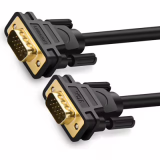 Кабель мультимедійний VGA M to VGA M 3.0m VG101 black Ugreen (11631)