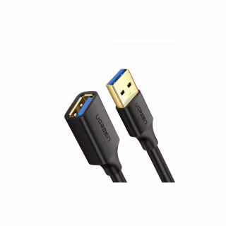 Дата кабель USB 3.0 AM/AF 1.5m US129 black Ugreen (30126)