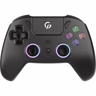 Геймпад GamePro GPS20B 2.4G/BT 5.1/USB (Switch/PC/PS/iOS/Android) RGB Black (GPS20B)
