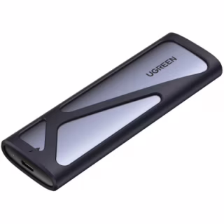 Карман внешний Ugreen SSD M.2 (NVME) M-KEY UGREEN 3.2 GEN2 CM400 gray (90264)