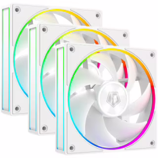 Кулер до корпусу ID-Cooling AF-127-ARGB-W TRIO