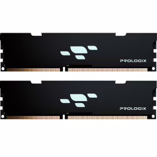 Модуль памяти для компьютера DDR5 32GB (2x16GB) 6000 MHz Black Prologix (PRO32GB6000B5K)