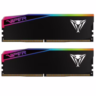 Модуль пам'яті для комп'ютера DDR5 32GB (2x16GB) 6000 MHz Viper Elite 5 Ultra RGB Patriot (VEUR532G6028K)