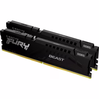 Модуль памяти для компьютера DDR5 64GB (2x32GB) 6000 MHz Beast EXPO Black Kingston Fury (ex.HyperX) (KF560C36BBE2K2-64)