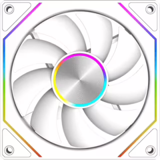 Кулер до корпусу PcCooler FG120 ARGB WH