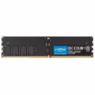 Модуль памяти для компьютера DDR5 32GB 6400 MHz Micron (CT32G64C52CU5)