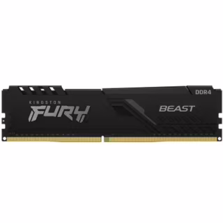 Модуль памяти для компьютера DDR4 16GB 3200 MHz Beast Black Kingston Fury (ex.HyperX) (KF432C16BB1/16WP)