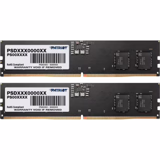 Модуль памяти для компьютера DDR5 16GB (2x8GB) 4800 MHz Signature Line Patriot (PSD516G4800K)