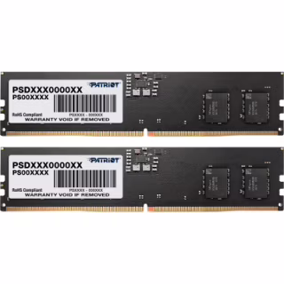 Модуль пам'яті для комп'ютера DDR5 16GB (2x8GB) 5200 MHz Signature Line Patriot (PSD516G5200K)