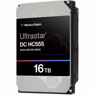 Жорсткий диск 3.5" 16TB HC555 WDC Hitachi HGST (WUH722016CLE6L4)