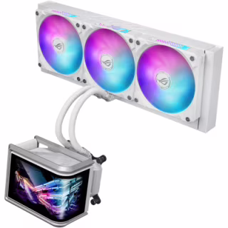 Система рідинного охолодження ASUS ROG Ryuo IV SLC 360 ARGB White (90RC0152-B0EAY0)