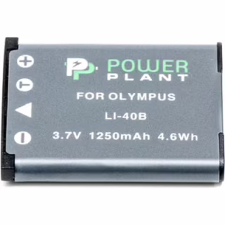 Аккумулятор к фото/видео PowerPlant Olympus Li-40B, Li-42B, D-Li63, D-Li108, NP-45, NP-80, NP-82 (DV00DV1090)
