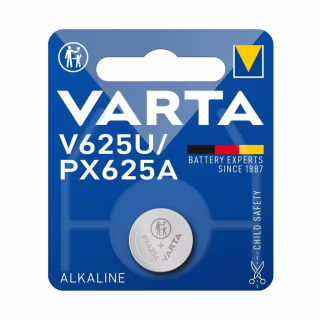 Батарейка V625U лужна (AG625, GPAX625A, EPX625G, KA625, R625, PX625A) Varta (04626101401)
