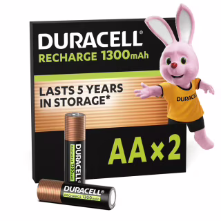 Аккумулятор Duracell AA HR6 1300mAh * 2 (5000394039186 / 81367175)