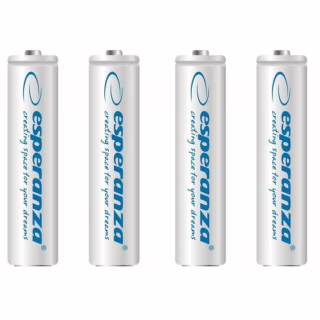 Аккумулятор Esperanza AAA 1000mAh Ni-MH * 4 white (EZA102W)