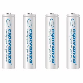 Акумулятор Esperanza AAA 1000mAh Ni-MH * 4 white (EZA102W)