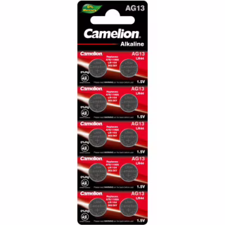 Батарейка AG13 / LR1154 / LR44 / V13GA Alkaline * 10 Camelion (AG13-BP10)