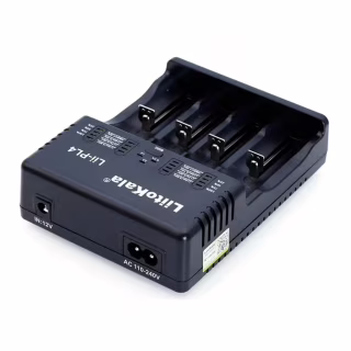 Зарядное устройство для аккумуляторов Liitokala 4 Slots, LED, Li-ion/Ni-MH/Ni-Cd/AA/ААA/AAAA/С (Lii-PL4)
