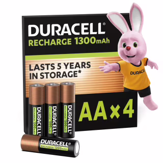 Аккумулятор Duracell AA HR6 1300mAh * 4 (5007324)