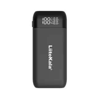 Зарядное устройство для аккумуляторов Liitokala 2 Slots, w func. Powerbank/PD/QC, USB/Type-C, LED disp, 18650/21700 (Lii-MP2)