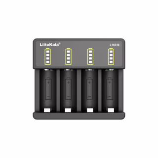 Зарядний пристрій для акумуляторів Liitokala 4 Slots, Li-ion, 16340, CR123A (Lii-L16340)