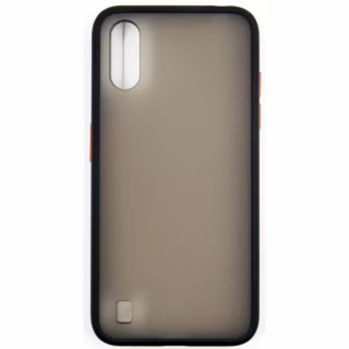 Чехол для мобильного телефона Dengos Samsung Galaxy A01 (black) (DG-TPU-MATT-32)