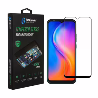 Стекло защитное BeCover Blackview A70 Black (707902)